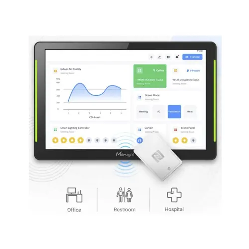 Milesight DS7610 868M - Panel IoT táctil con LoRaWAN y NFC - Imagen 3