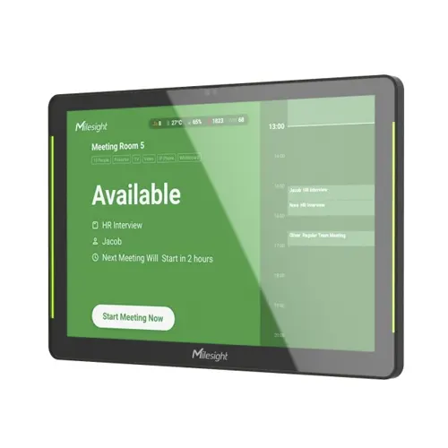 Milesight DS7610 868M - Panel IoT táctil con LoRaWAN y NFC