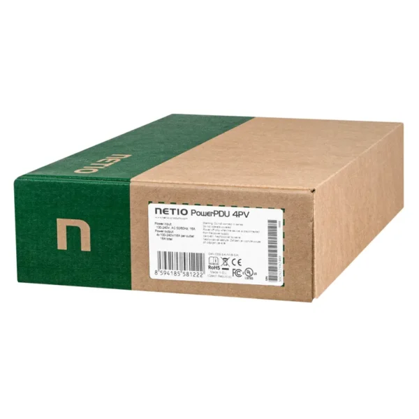 Regleta PDU IP NETIO PowerPDU 4PV | 4 tomas PowerCON con Control Remoto - Imagen 6