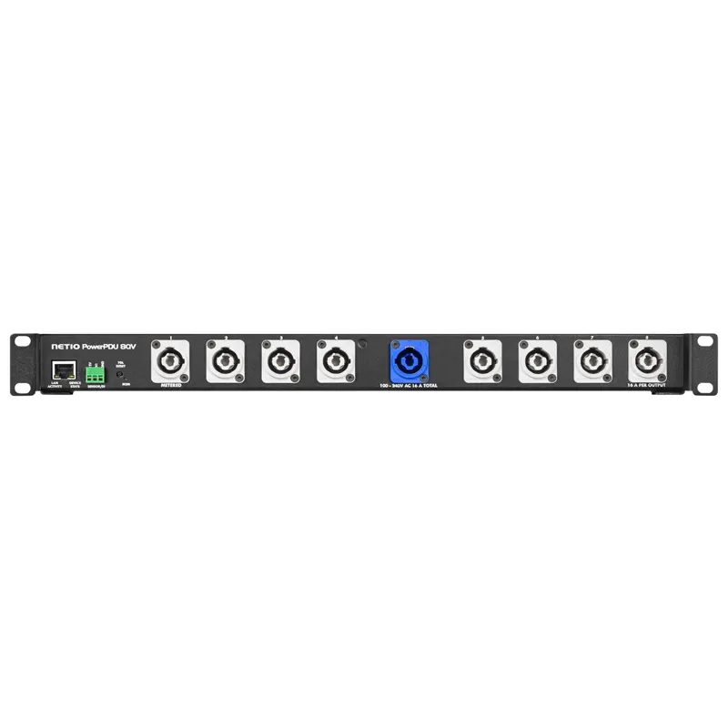 Regleta PDU IP NETIO PowerPDU 8QV | 8 tomas PowerCON con Medición de Energía - Imagen 2