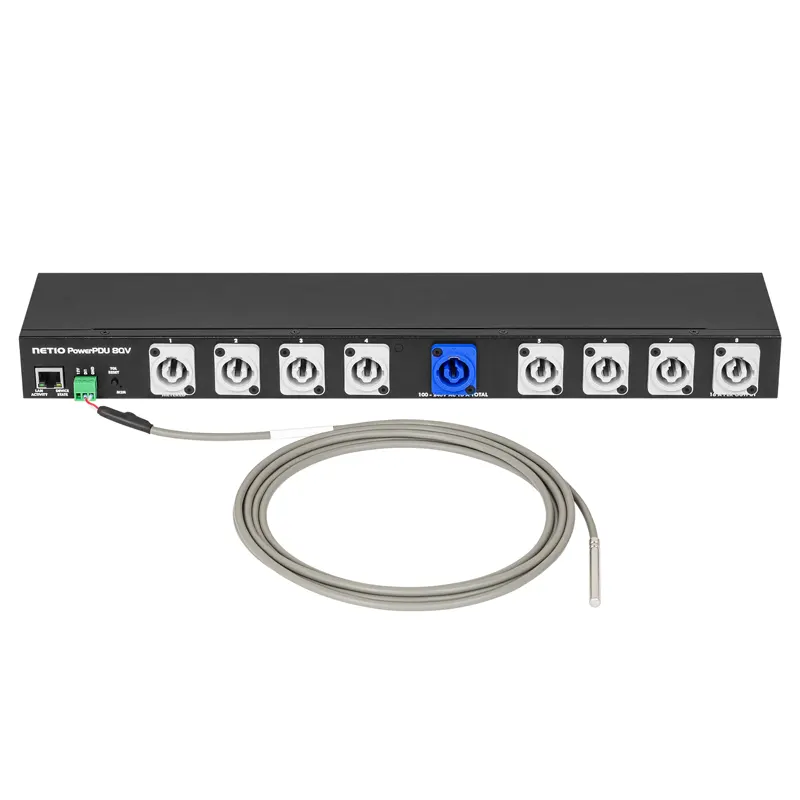 Regleta PDU IP NETIO PowerPDU 8QV | 8 tomas PowerCON con Medición de Energía - Imagen 4
