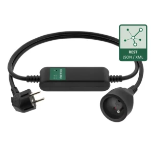 Cable PDU IP NETIO PowerCable 1KF | Enchufe Schuko con WiFi y Medición