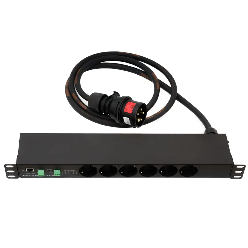 Regleta PDU IP Trifásica NETIO PowerPDU FK6 | 6 tomas Schuko con Control Remoto